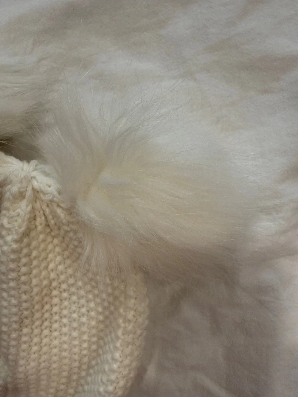 Harry Potter Toddlers Hedwig Knit Cream Pom-Pom Beanie Hat